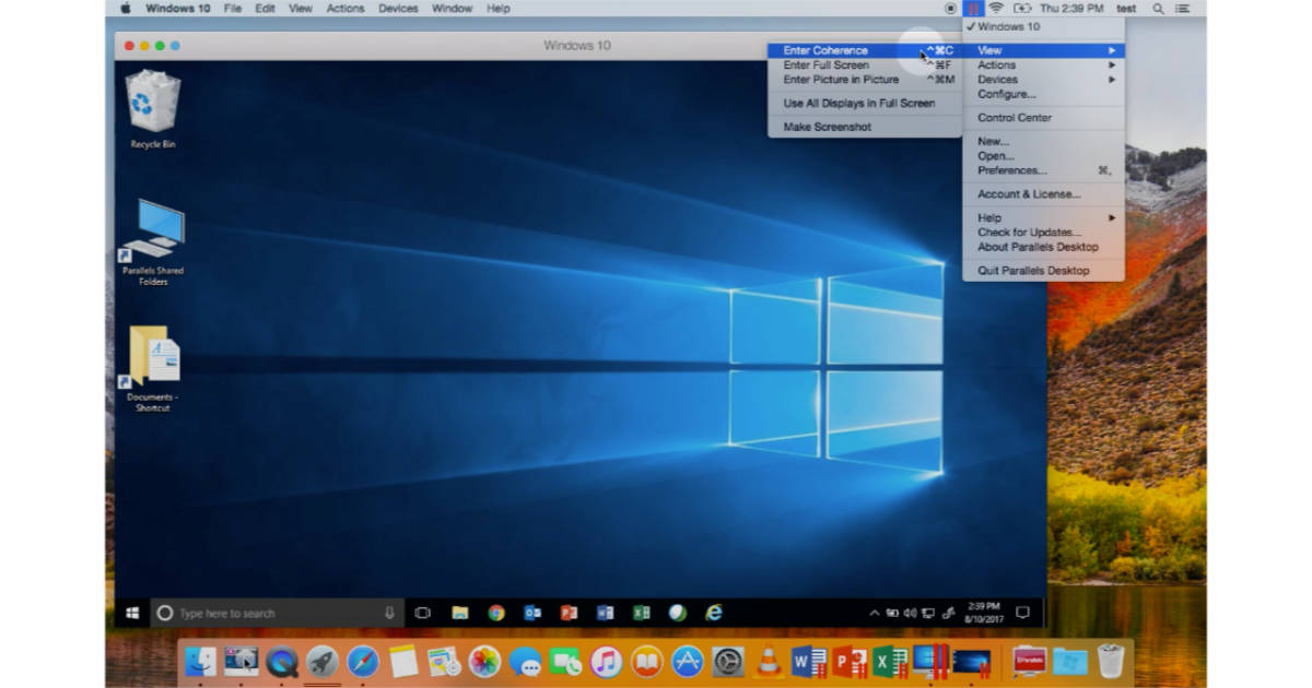 parallels desktop 10 for mac free download full version